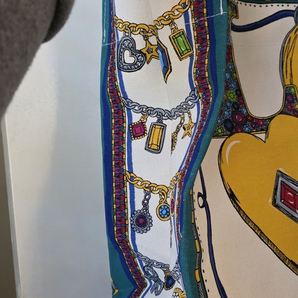 Brighton Charmed Love Canvas Tote NWT - Picture 4 of 10